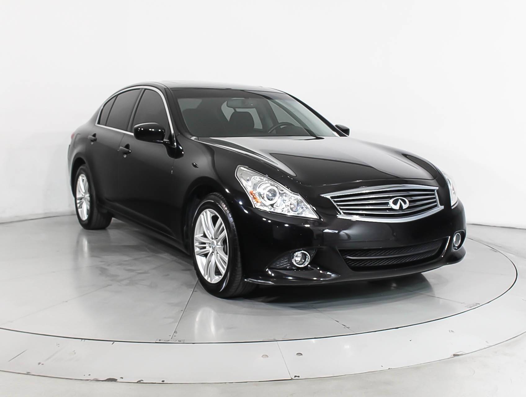 Florida Fine Cars - Used INFINITI G37 2013 MIAMI X