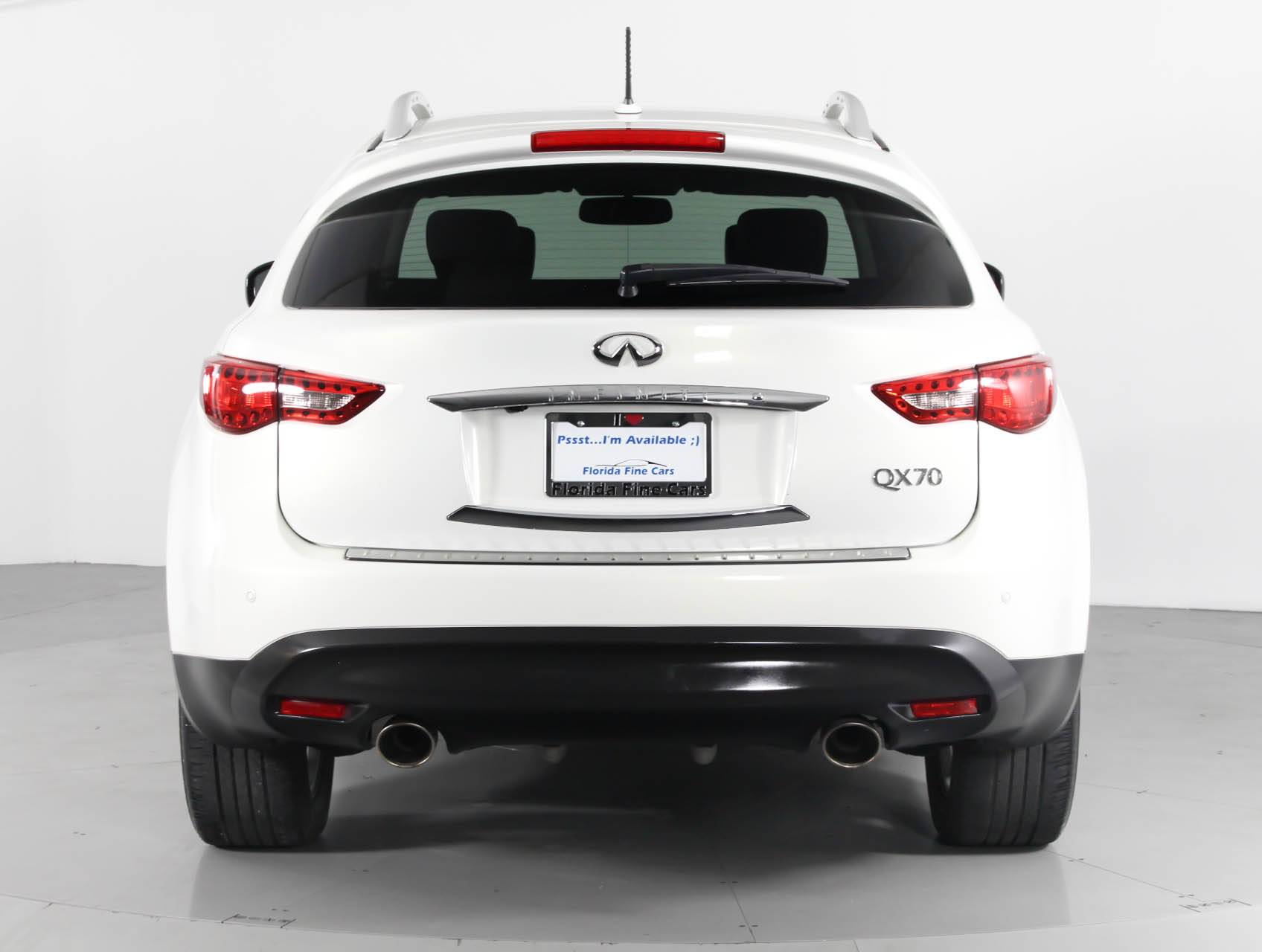 Florida Fine Cars - Used INFINITI QX70 2015 WEST PALM Touring