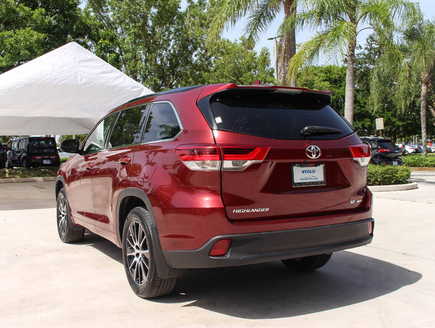 Florida Fine Cars - Used TOYOTA HIGHLANDER 2017 MIAMI Se Awd