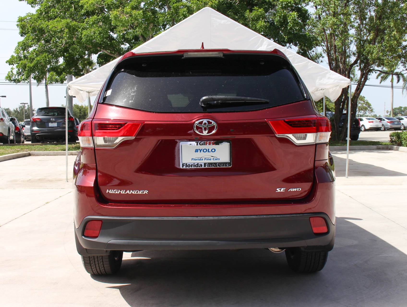 Florida Fine Cars - Used TOYOTA HIGHLANDER 2017 MIAMI Se Awd