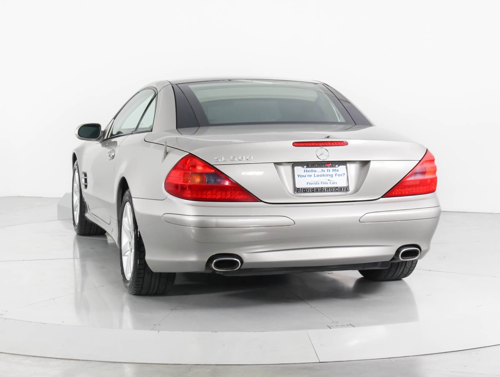 Florida Fine Cars - Used MERCEDES-BENZ SL CLASS 2003 WEST PALM SL500