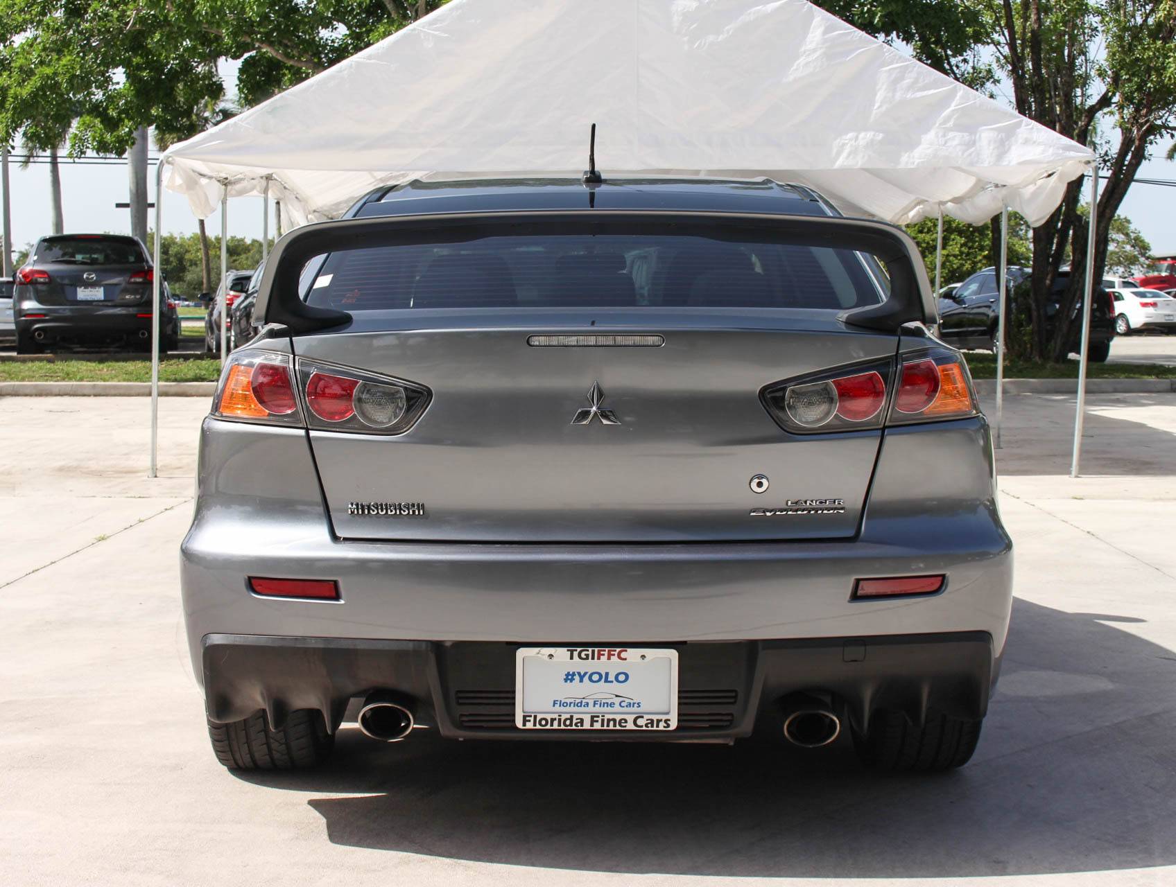 Florida Fine Cars - Used MITSUBISHI LANCER EVOLUTION 2013 HOLLYWOOD GSR