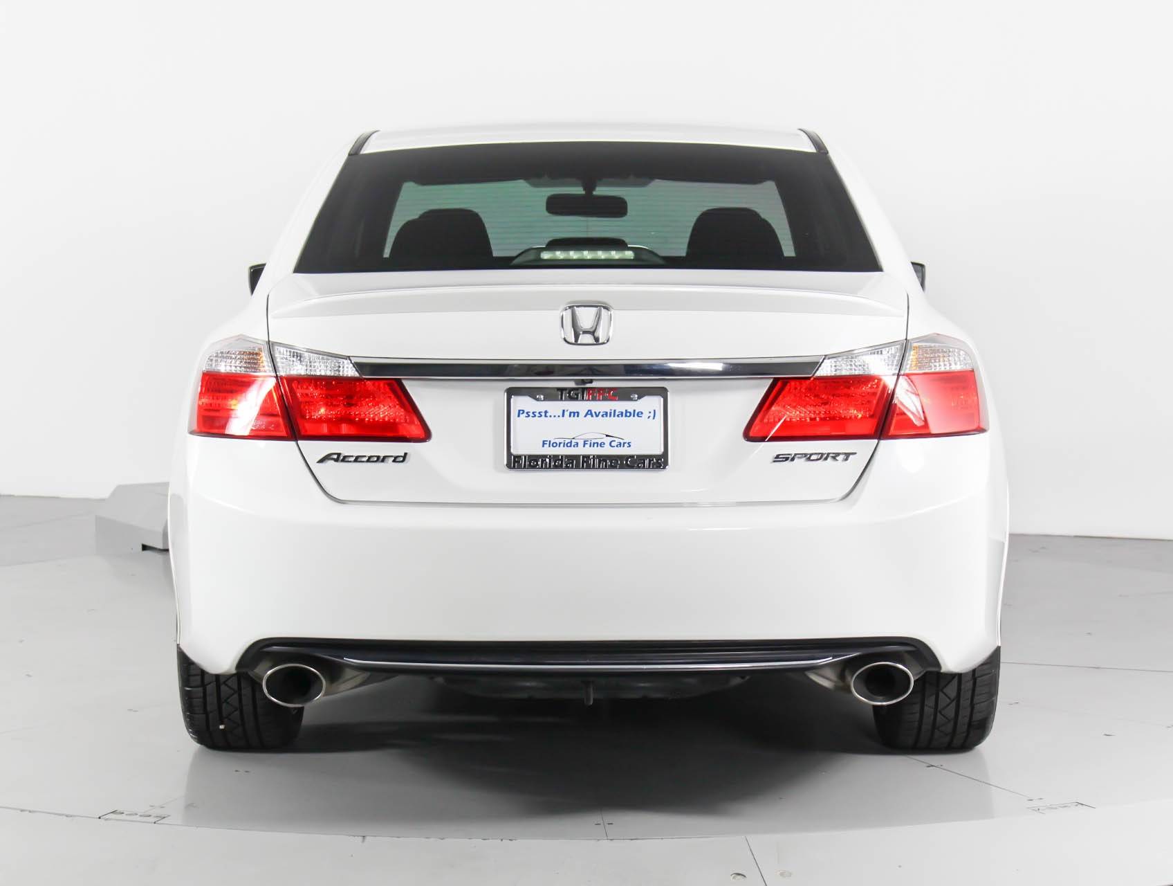 Florida Fine Cars - Used HONDA ACCORD 2015 MIAMI SPORT