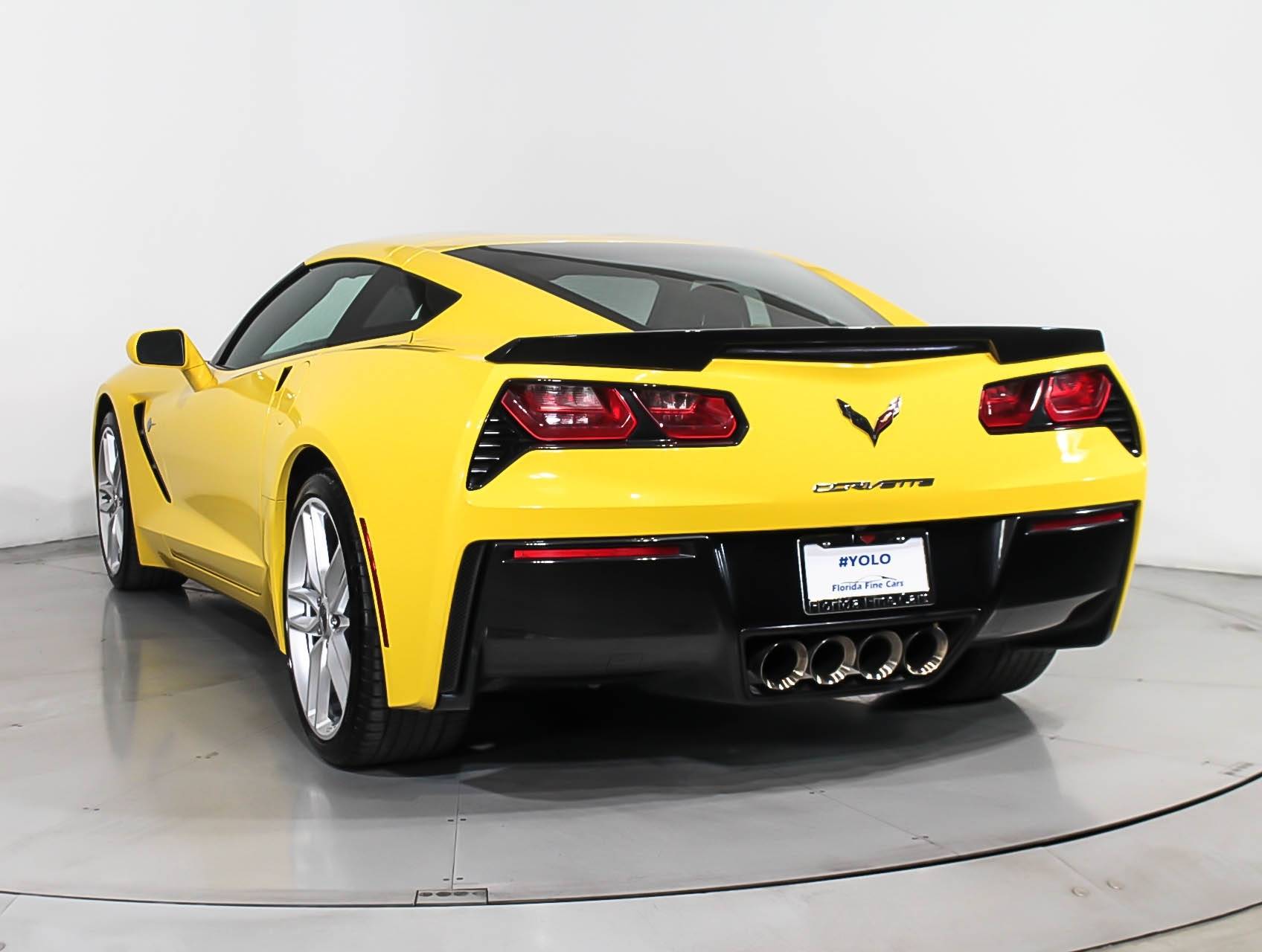 Florida Fine Cars - Used CHEVROLET CORVETTE 2015 MIAMI STINGRAY Z51 3LT