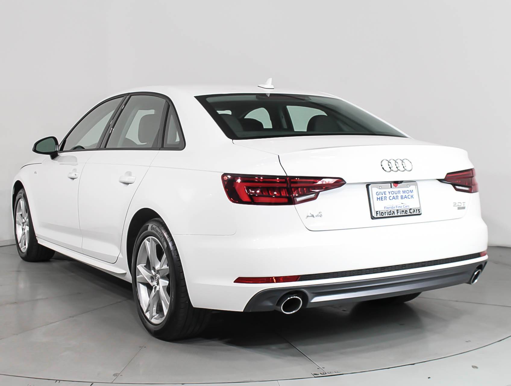 Florida Fine Cars - Used AUDI A4 2018 MIAMI ULTRA PREMIUM