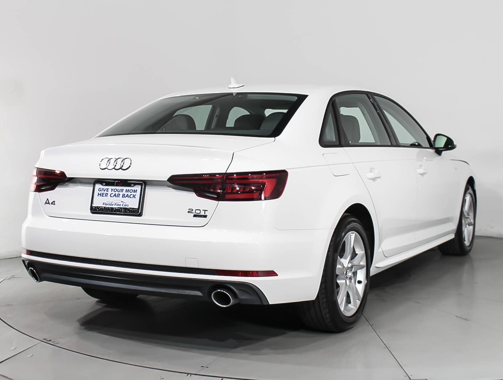 Florida Fine Cars - Used AUDI A4 2018 MIAMI ULTRA PREMIUM