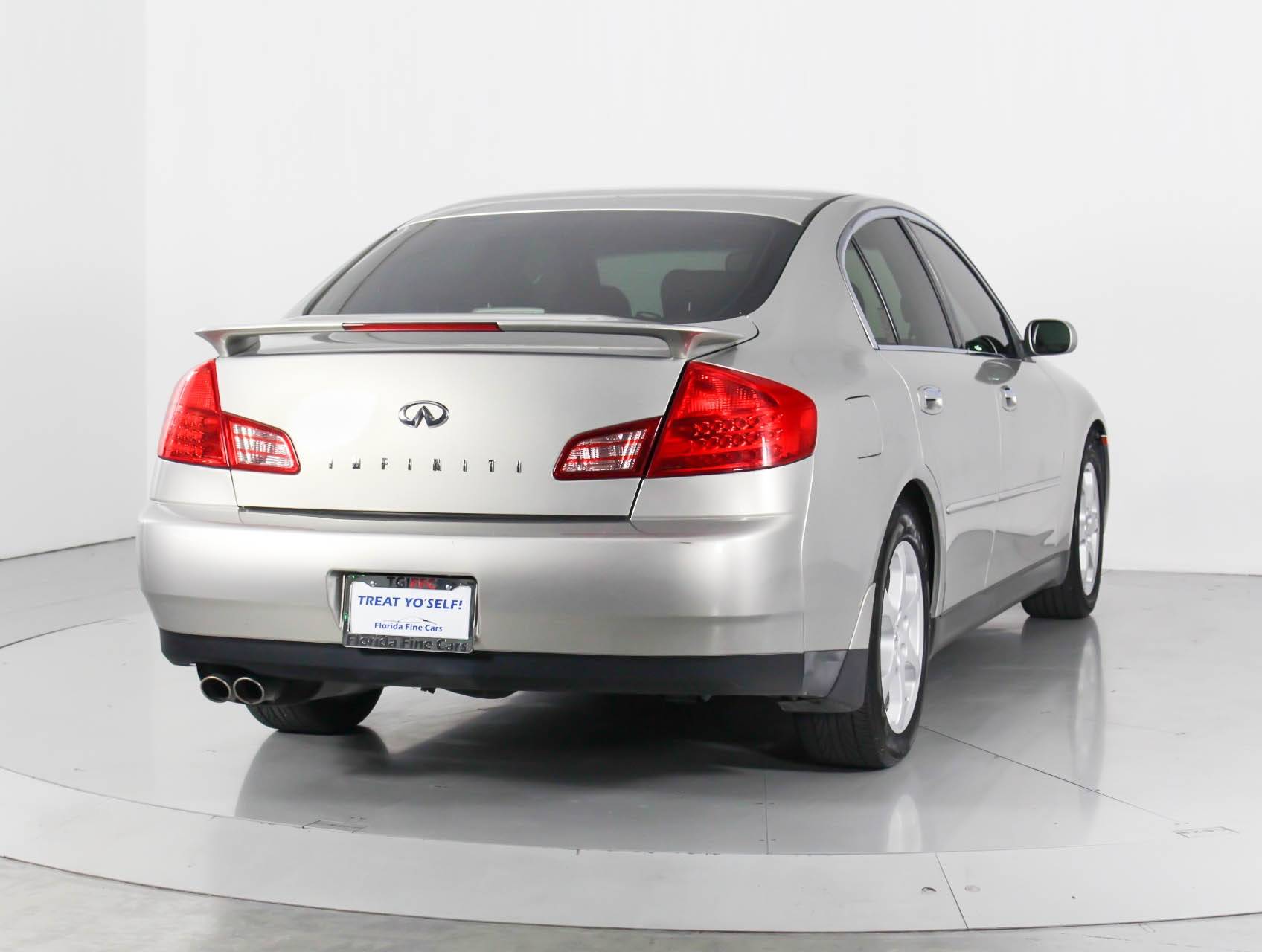 Florida Fine Cars - Used INFINITI G35 2004 MIAMI BASE