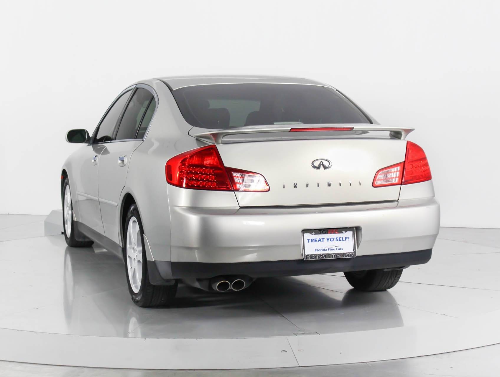 Florida Fine Cars - Used INFINITI G35 2004 MIAMI BASE