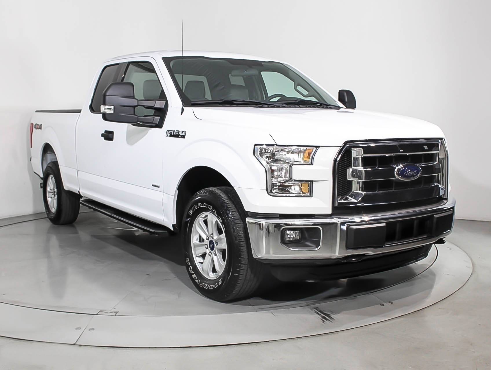 Florida Fine Cars - Used FORD F 150 2016 WEST PALM Xlt Super Cab 4x4