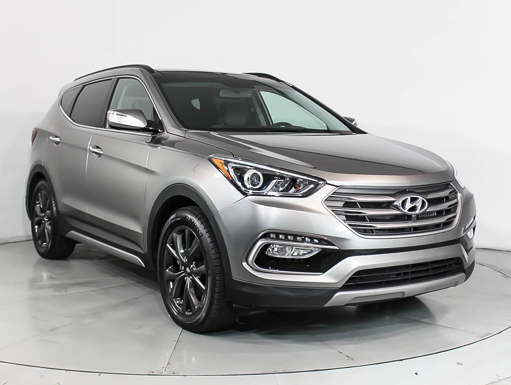 Florida Fine Cars - Used HYUNDAI SANTA FE SPORT 2017 MIAMI 2.0l Turbo Ultimate