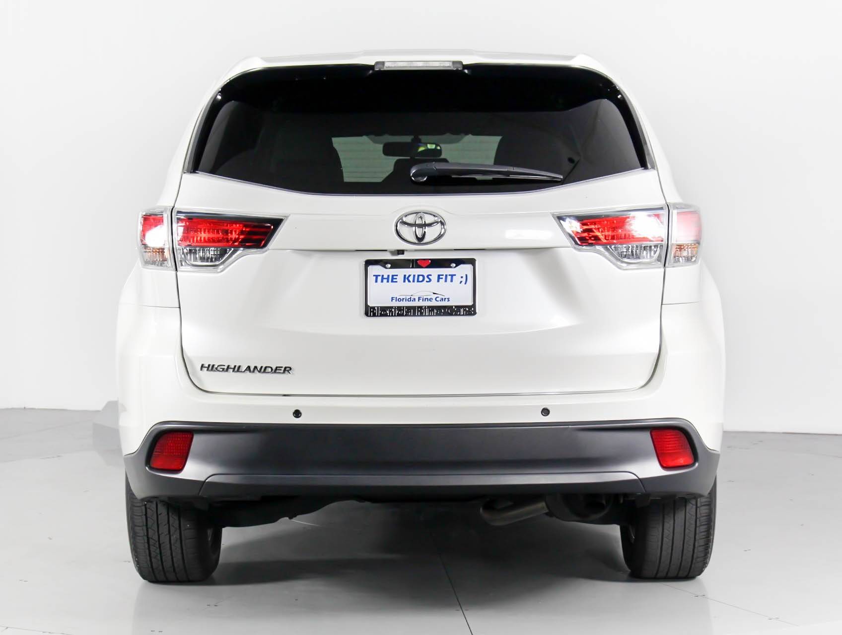 Florida Fine Cars - Used TOYOTA HIGHLANDER 2016 WEST PALM Le V6