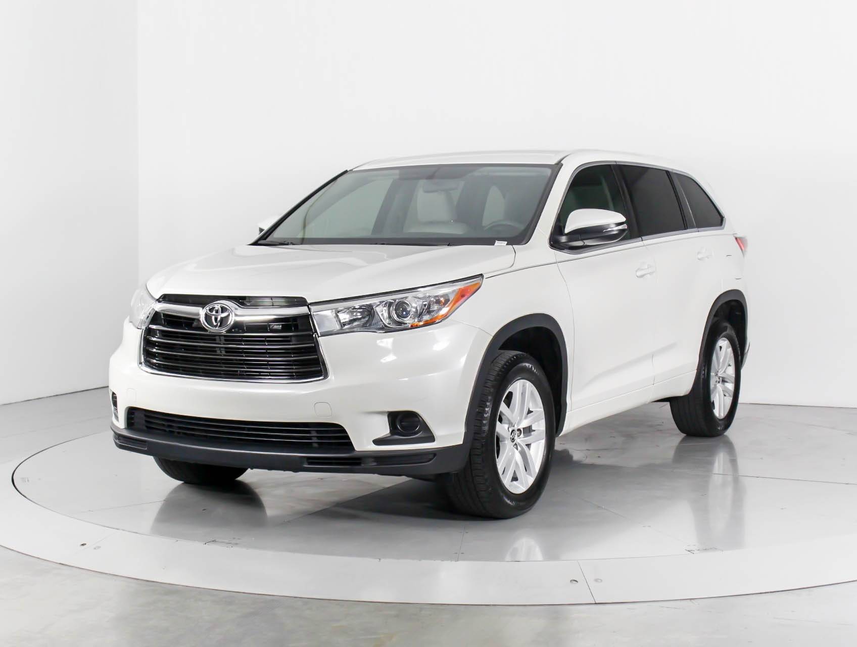 Florida Fine Cars - Used TOYOTA HIGHLANDER 2016 WEST PALM Le V6