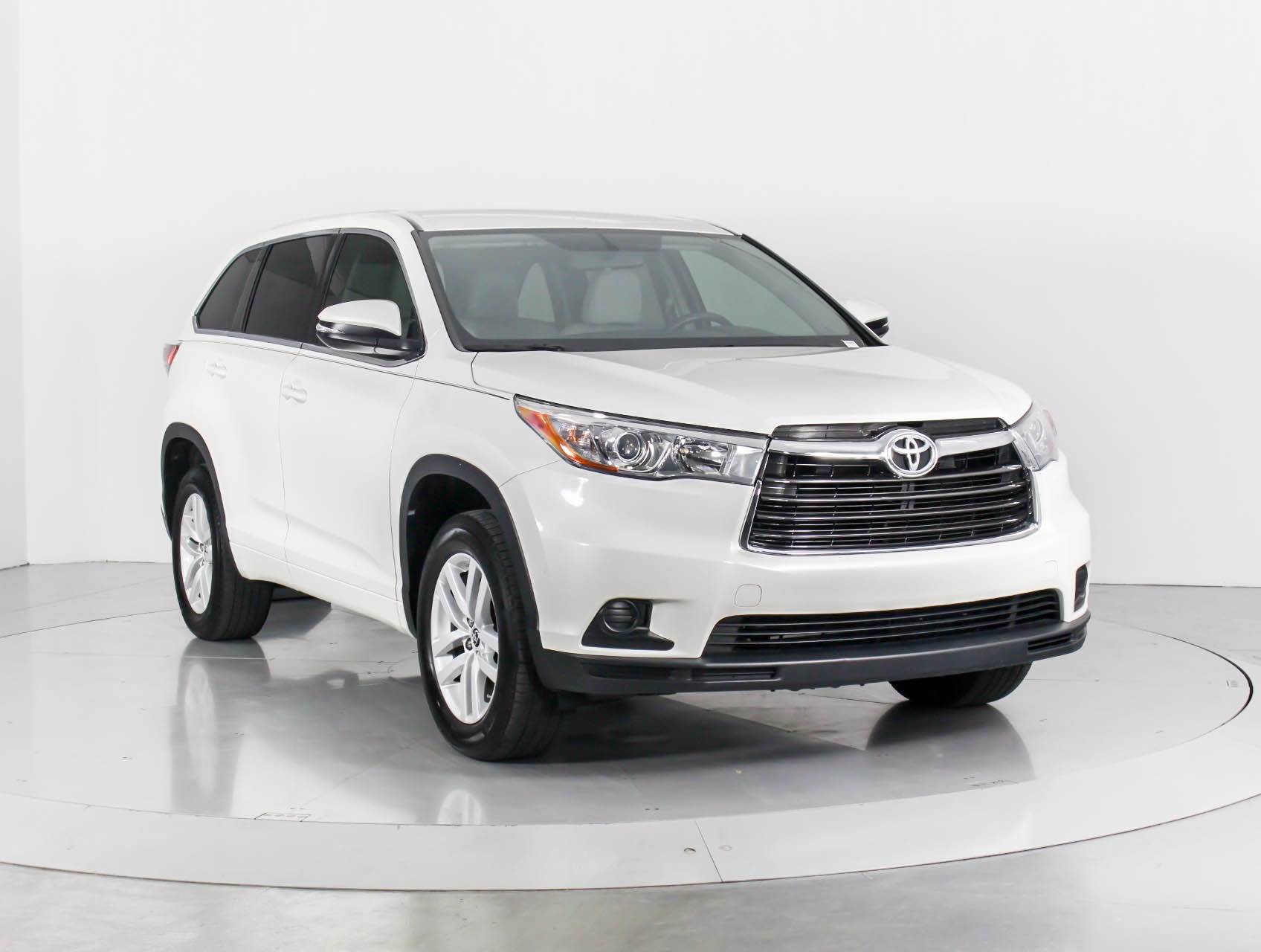 Florida Fine Cars - Used TOYOTA HIGHLANDER 2016 WEST PALM Le V6