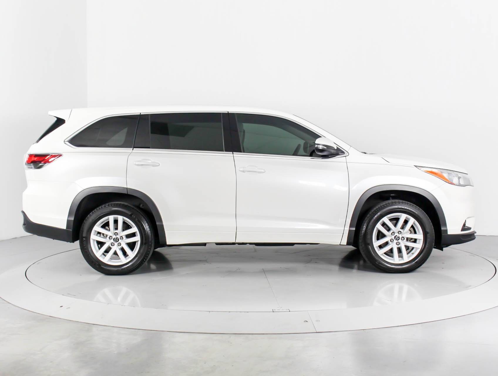 Florida Fine Cars - Used TOYOTA HIGHLANDER 2016 WEST PALM Le V6