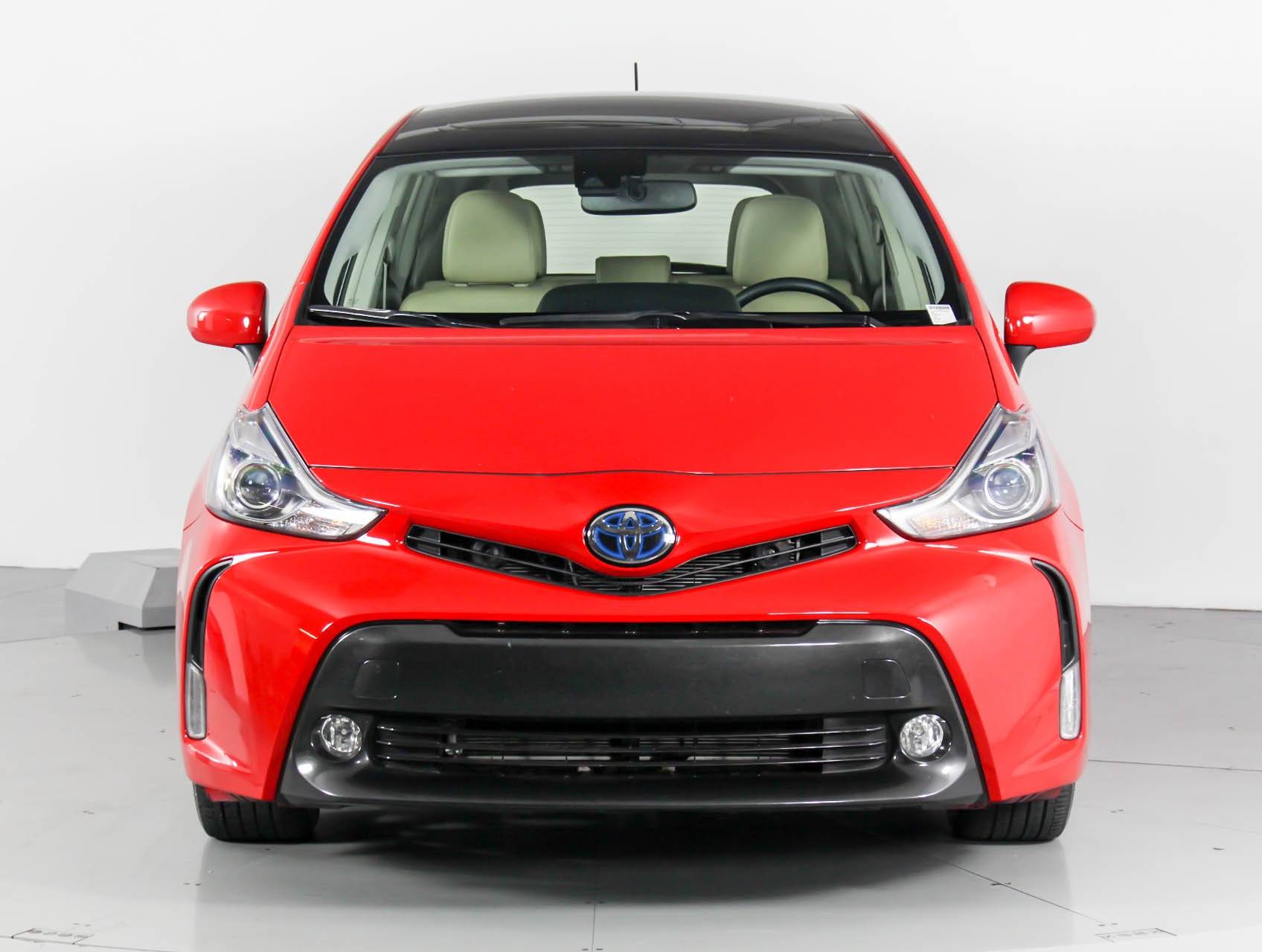 Florida Fine Cars - Used TOYOTA PRIUS V 2017 WEST PALM Five