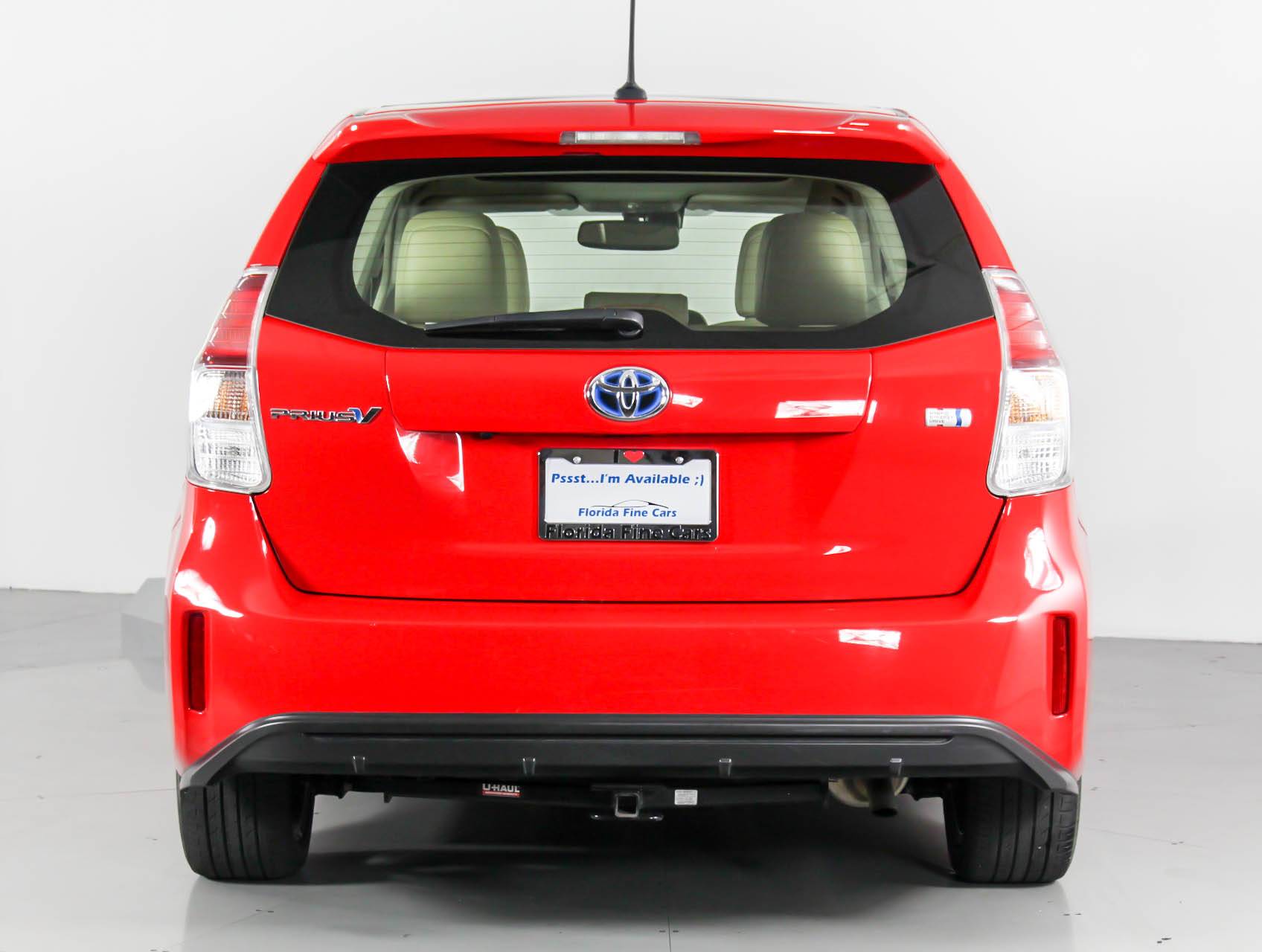 Florida Fine Cars - Used TOYOTA PRIUS V 2017 WEST PALM Five