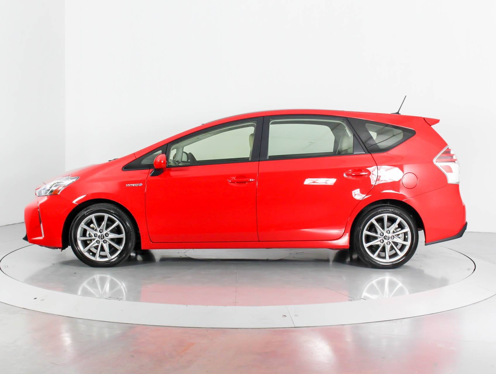 Florida Fine Cars - Used TOYOTA PRIUS V 2017 WEST PALM Five