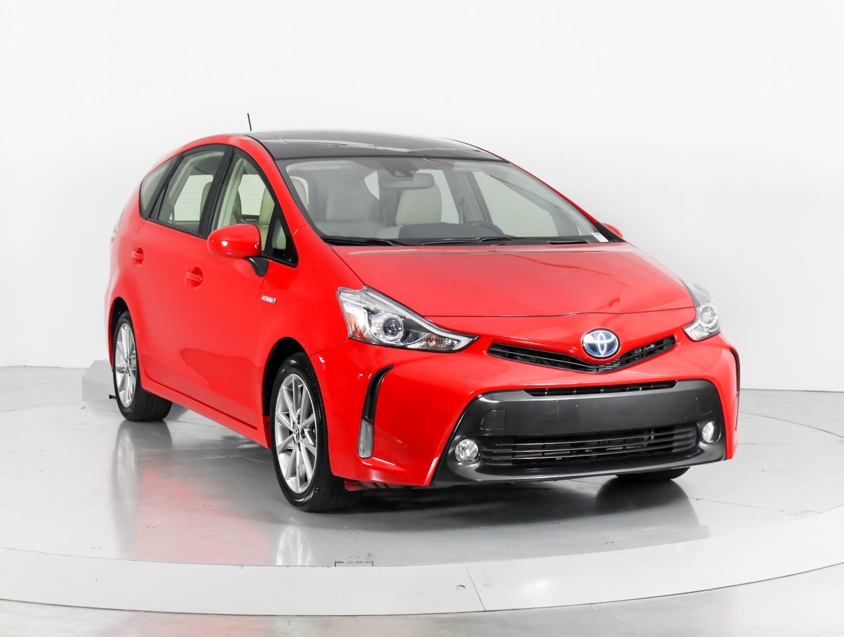 Florida Fine Cars - Used TOYOTA PRIUS V 2017 WEST PALM Five