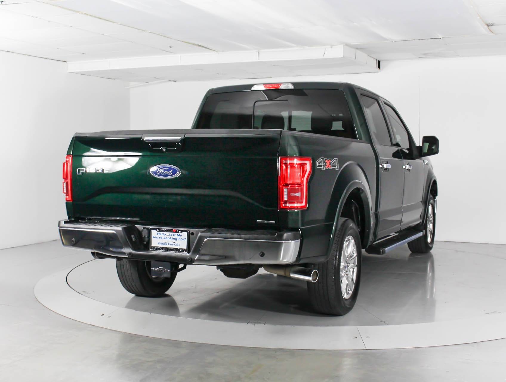 Florida Fine Cars - Used FORD F 150 2016 WEST PALM Lariat Supercrew 4x4