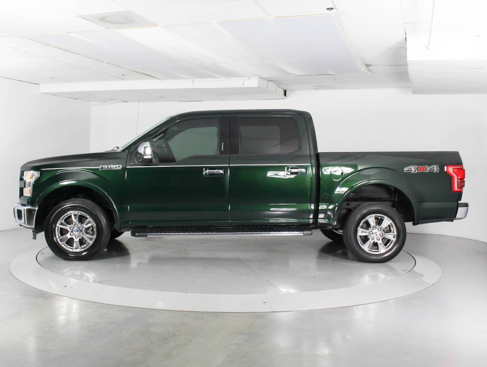 Florida Fine Cars - Used FORD F 150 2016 WEST PALM Lariat Supercrew 4x4