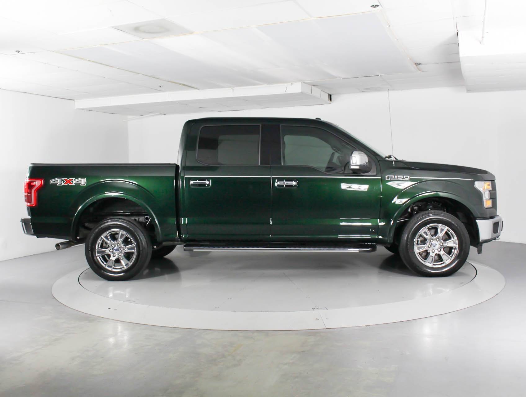 Florida Fine Cars - Used FORD F 150 2016 WEST PALM Lariat Supercrew 4x4