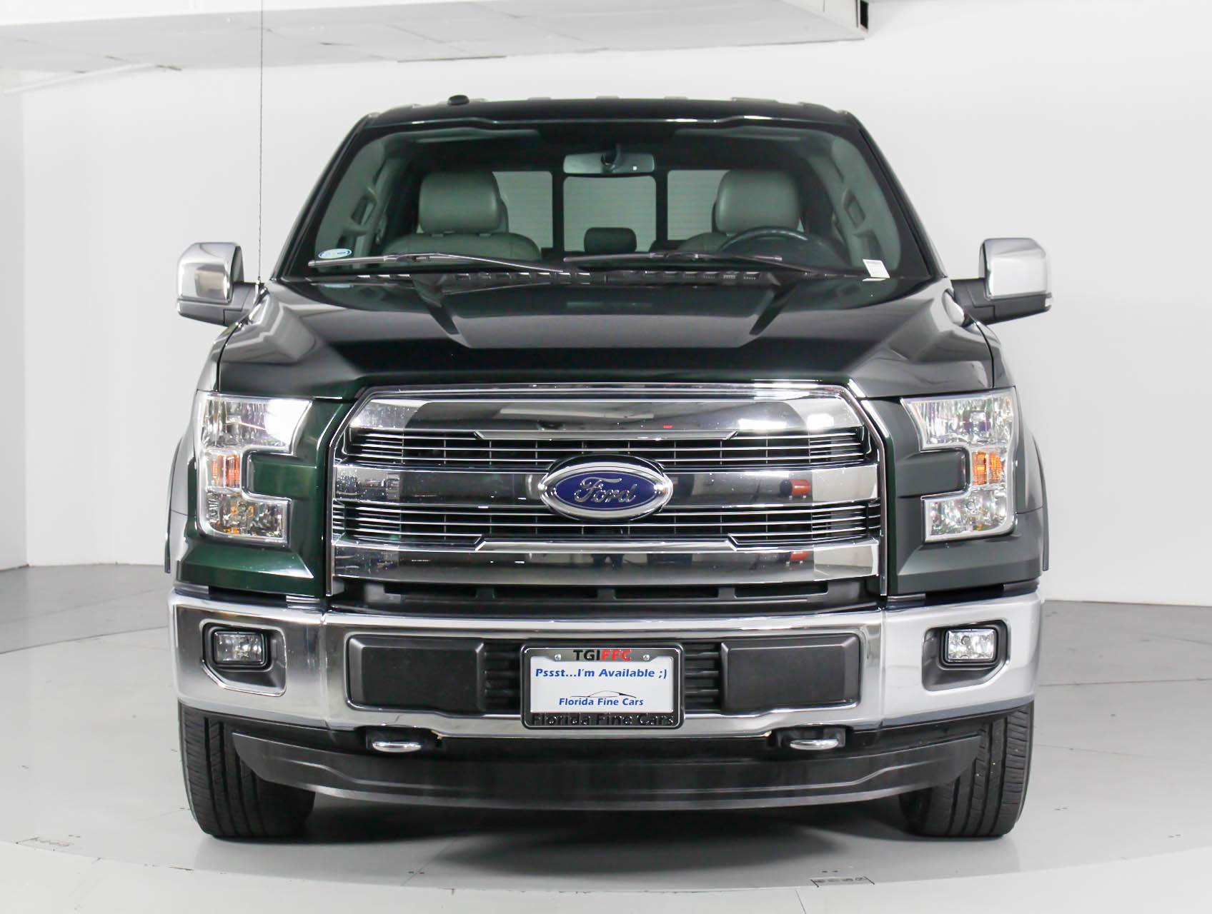 Florida Fine Cars - Used FORD F 150 2016 WEST PALM Lariat Supercrew 4x4