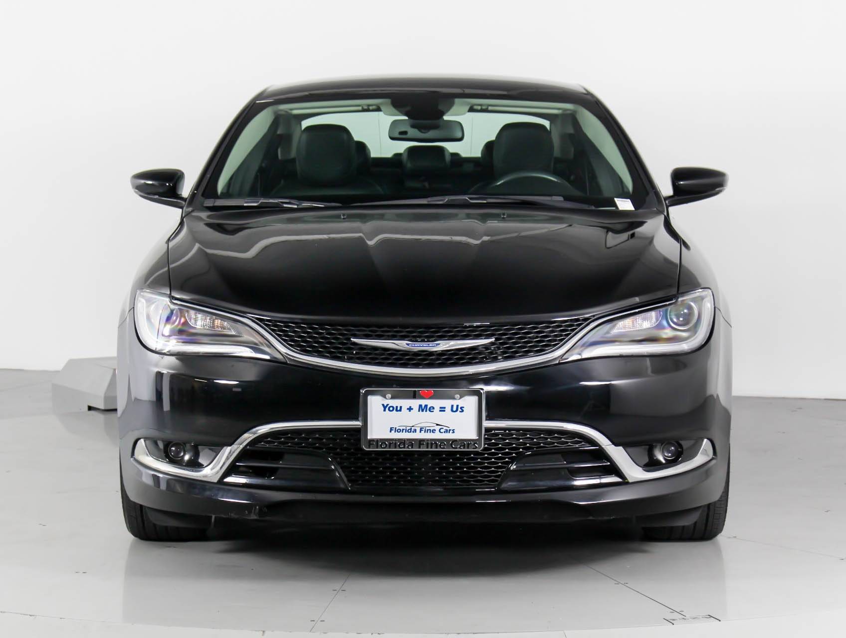 Florida Fine Cars - Used CHRYSLER 200 2015 WEST PALM C Awd V6