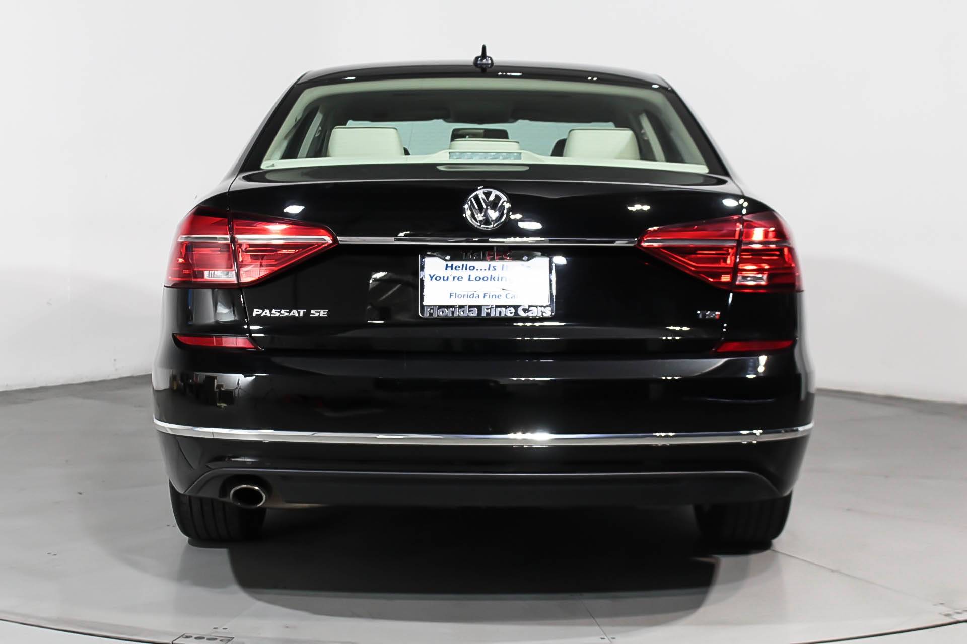 Florida Fine Cars - Used VOLKSWAGEN PASSAT 2016 HOLLYWOOD SE