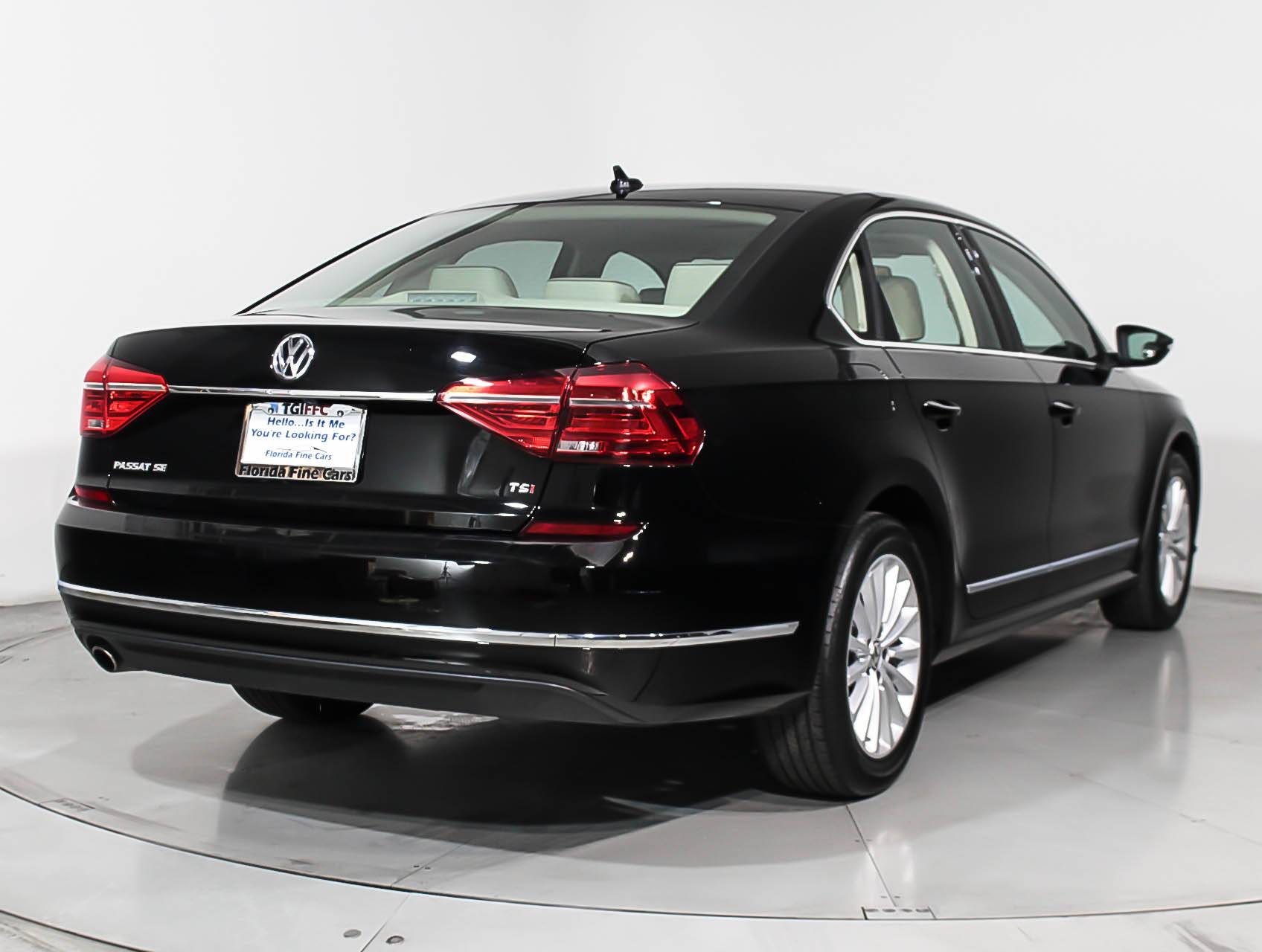 Florida Fine Cars - Used VOLKSWAGEN PASSAT 2016 HOLLYWOOD SE