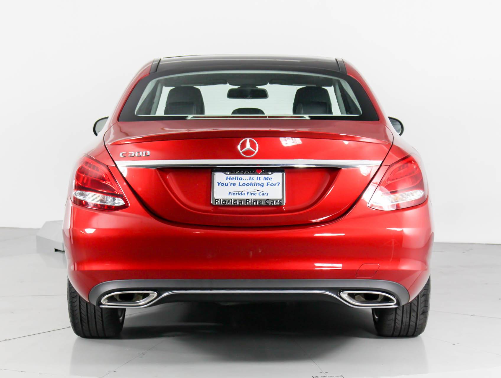 Florida Fine Cars - Used MERCEDES-BENZ C CLASS 2016 MIAMI C300