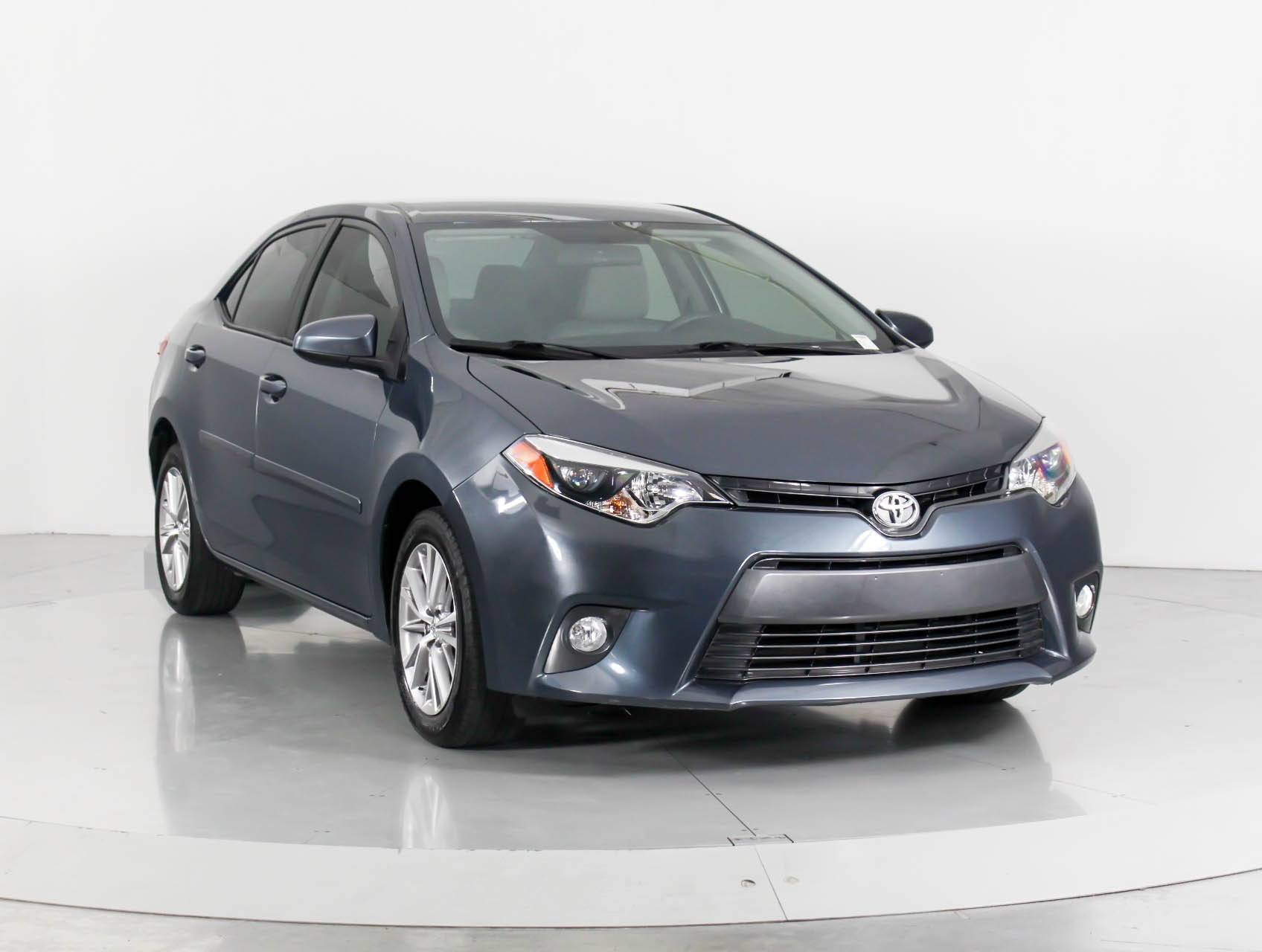 Florida Fine Cars - Used TOYOTA COROLLA 2015 WEST PALM Le Plus