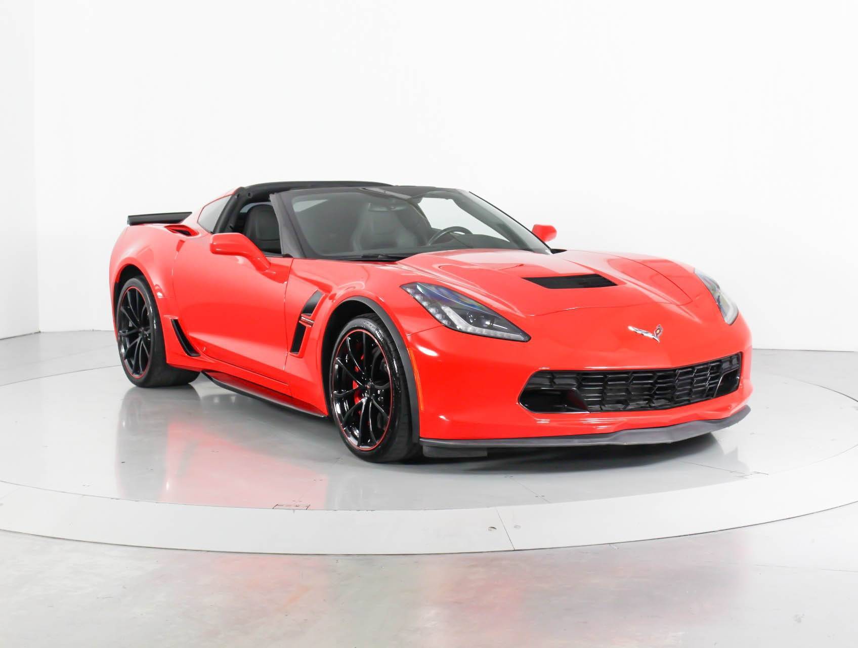 Florida Fine Cars - Used CHEVROLET Corvette 2017 WEST PALM Grand Sport 1lt 