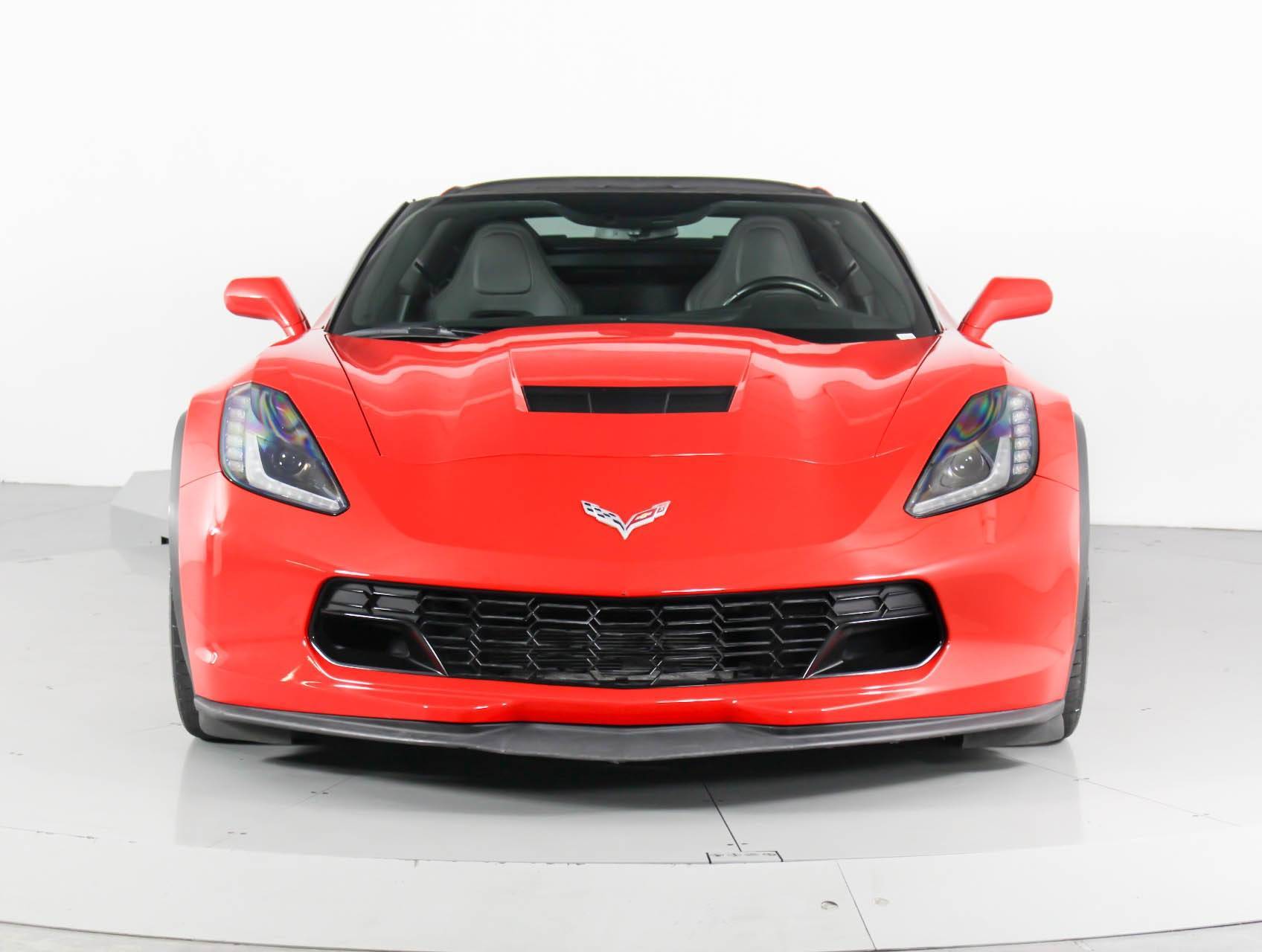 Florida Fine Cars - Used CHEVROLET Corvette 2017 WEST PALM Grand Sport 1lt 
