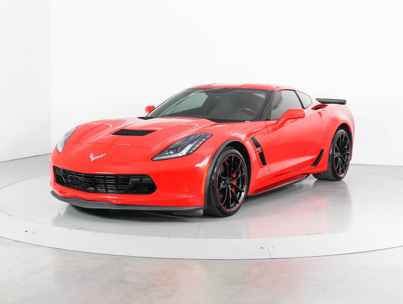 Florida Fine Cars - Used CHEVROLET Corvette 2017 WEST PALM Grand Sport 1lt 