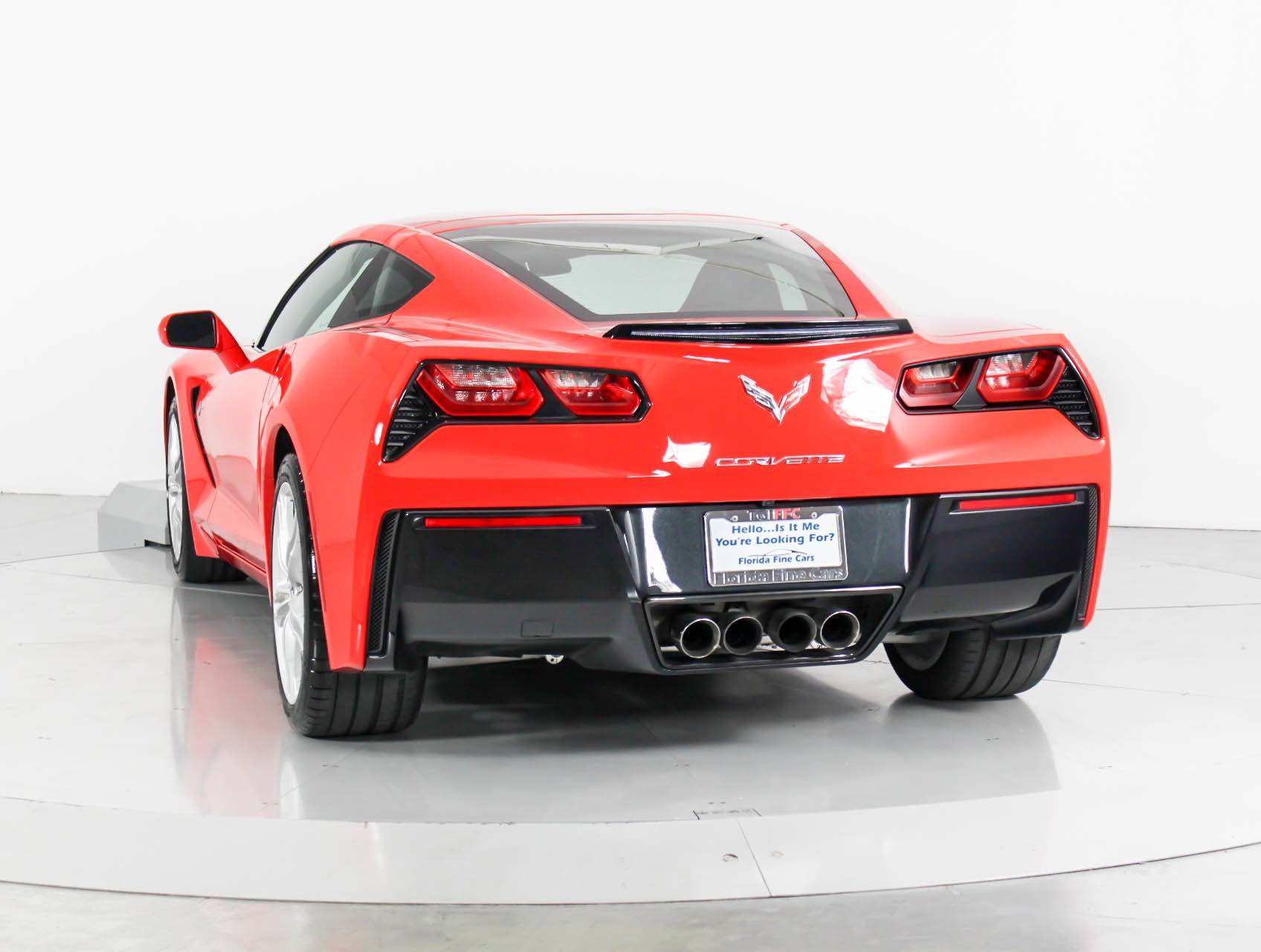 Florida Fine Cars - Used CHEVROLET CORVETTE 2016 WEST PALM STINGRAY 1LT