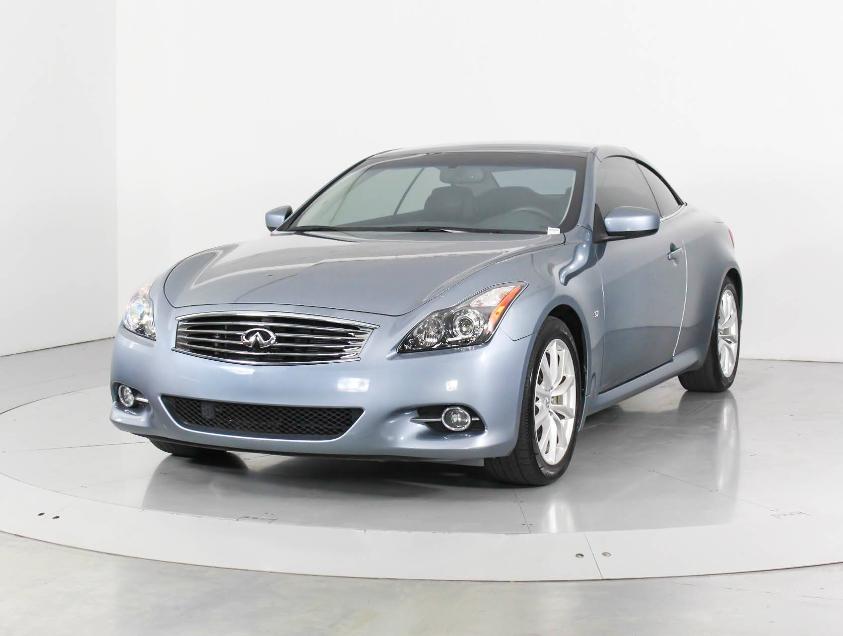 Florida Fine Cars - Used INFINITI Q60 2015 WEST PALM Convertible