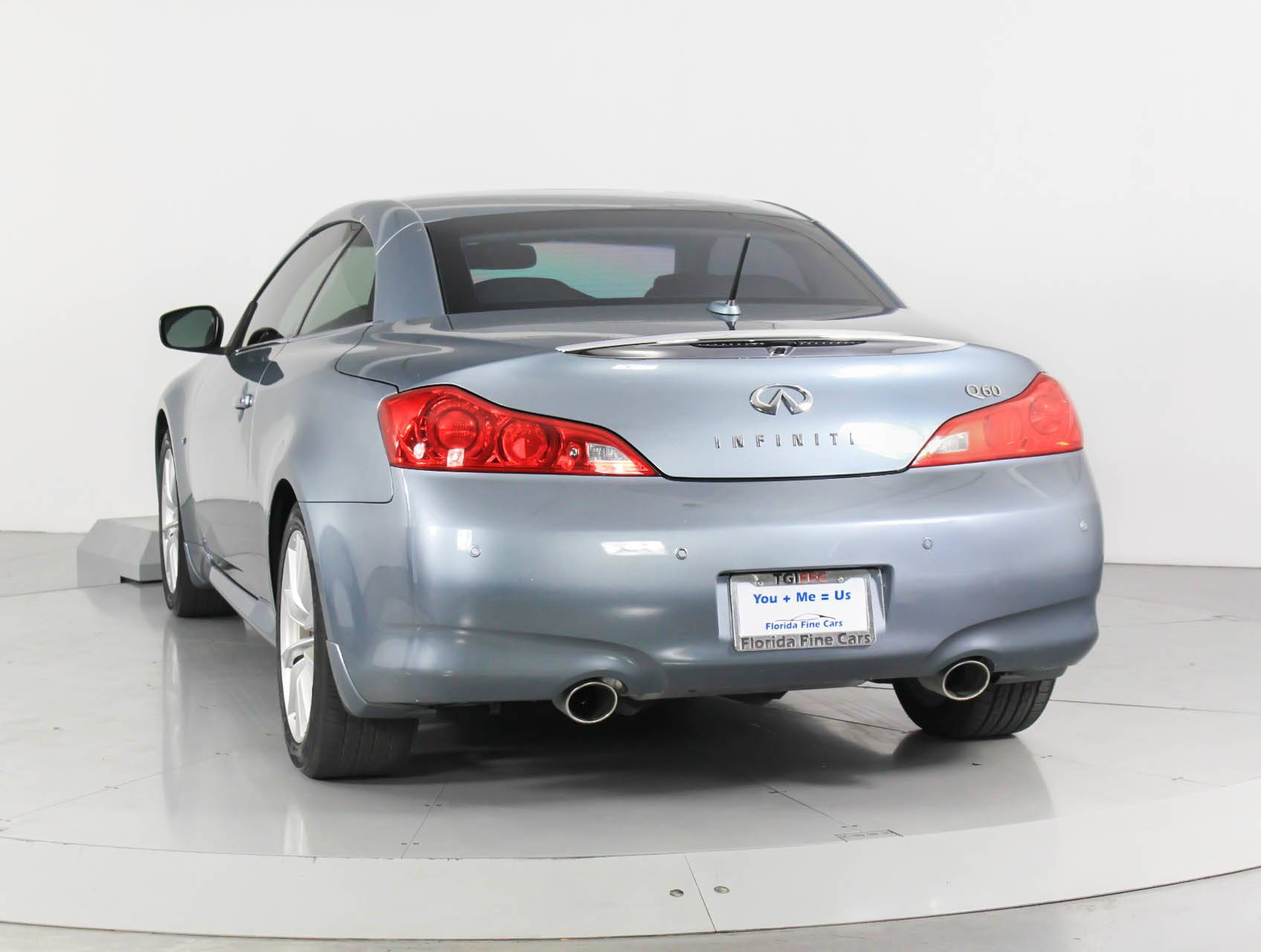 Florida Fine Cars - Used INFINITI Q60 2015 WEST PALM Convertible