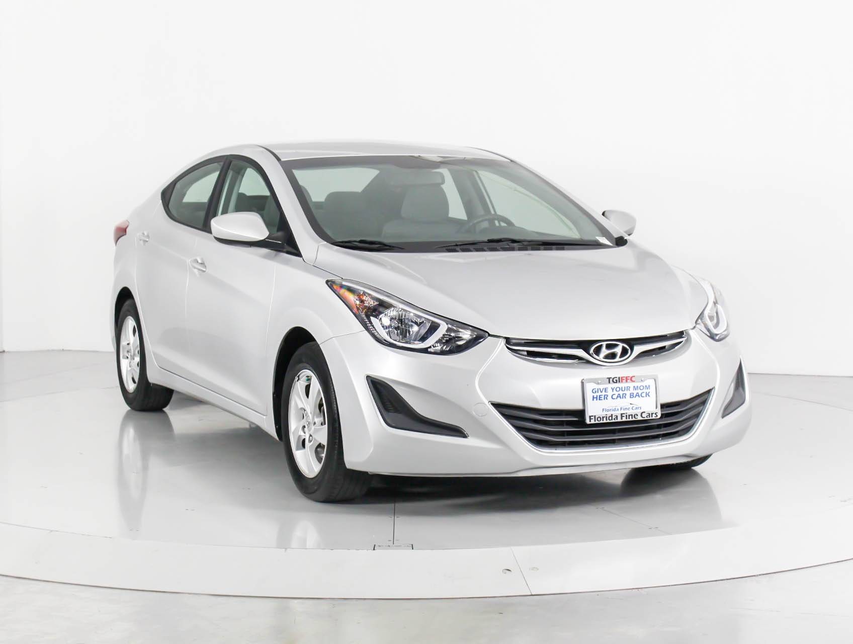Florida Fine Cars - Used HYUNDAI ELANTRA 2014 WEST PALM Se