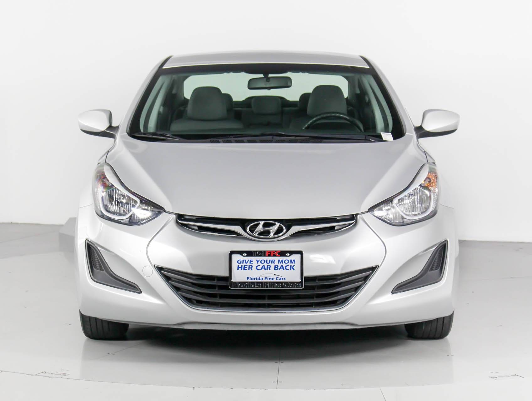 Florida Fine Cars - Used HYUNDAI ELANTRA 2014 WEST PALM Se