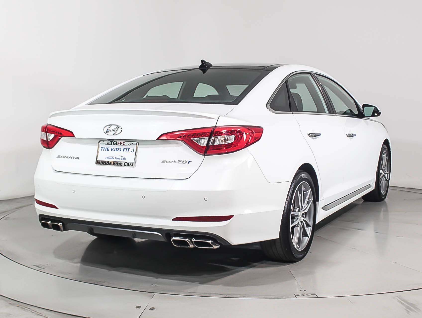 Florida Fine Cars - Used HYUNDAI SONATA 2015 HOLLYWOOD 2.0t Sport Ultimate