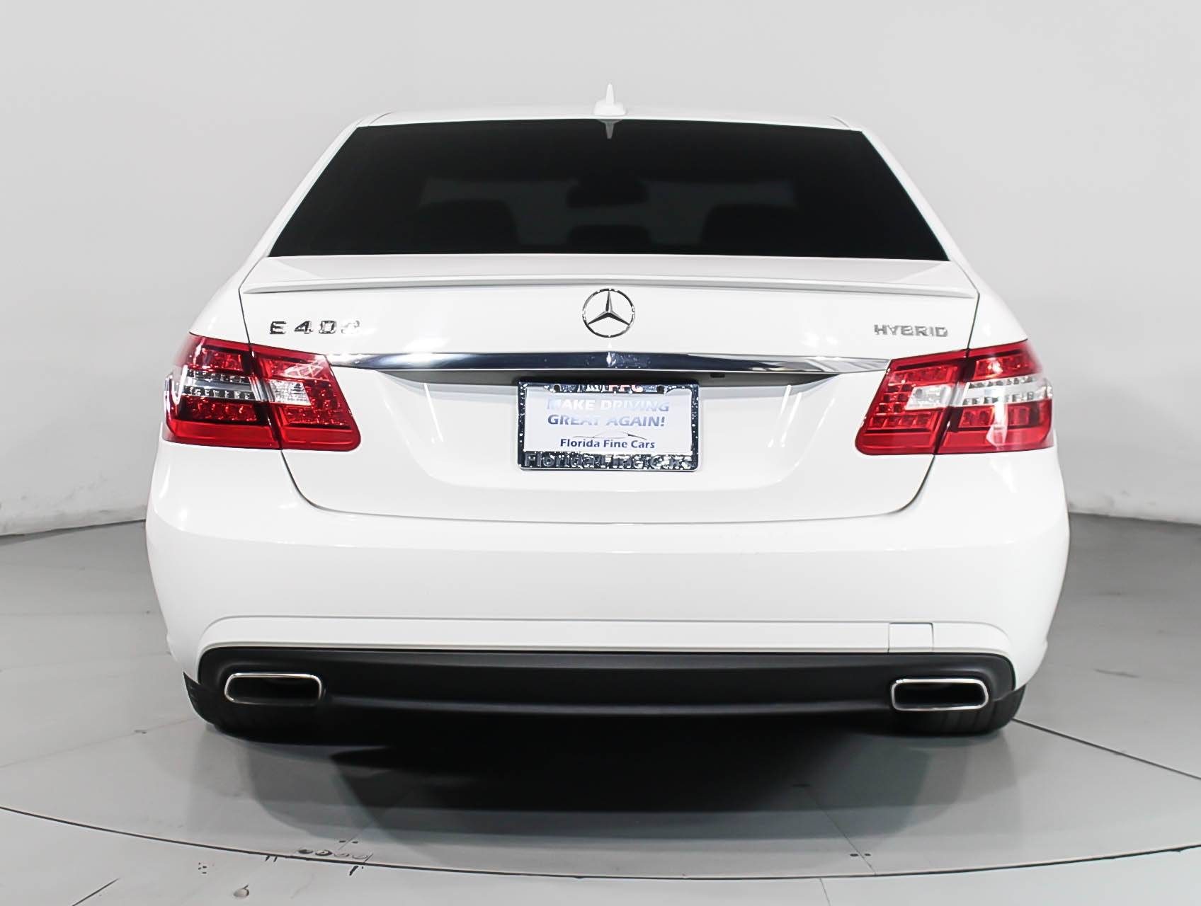 Florida Fine Cars - Used MERCEDES-BENZ E CLASS 2013 MIAMI E400 HYBRID