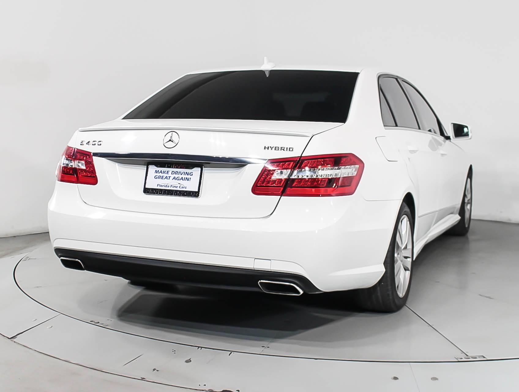 Florida Fine Cars - Used MERCEDES-BENZ E CLASS 2013 MIAMI E400 HYBRID