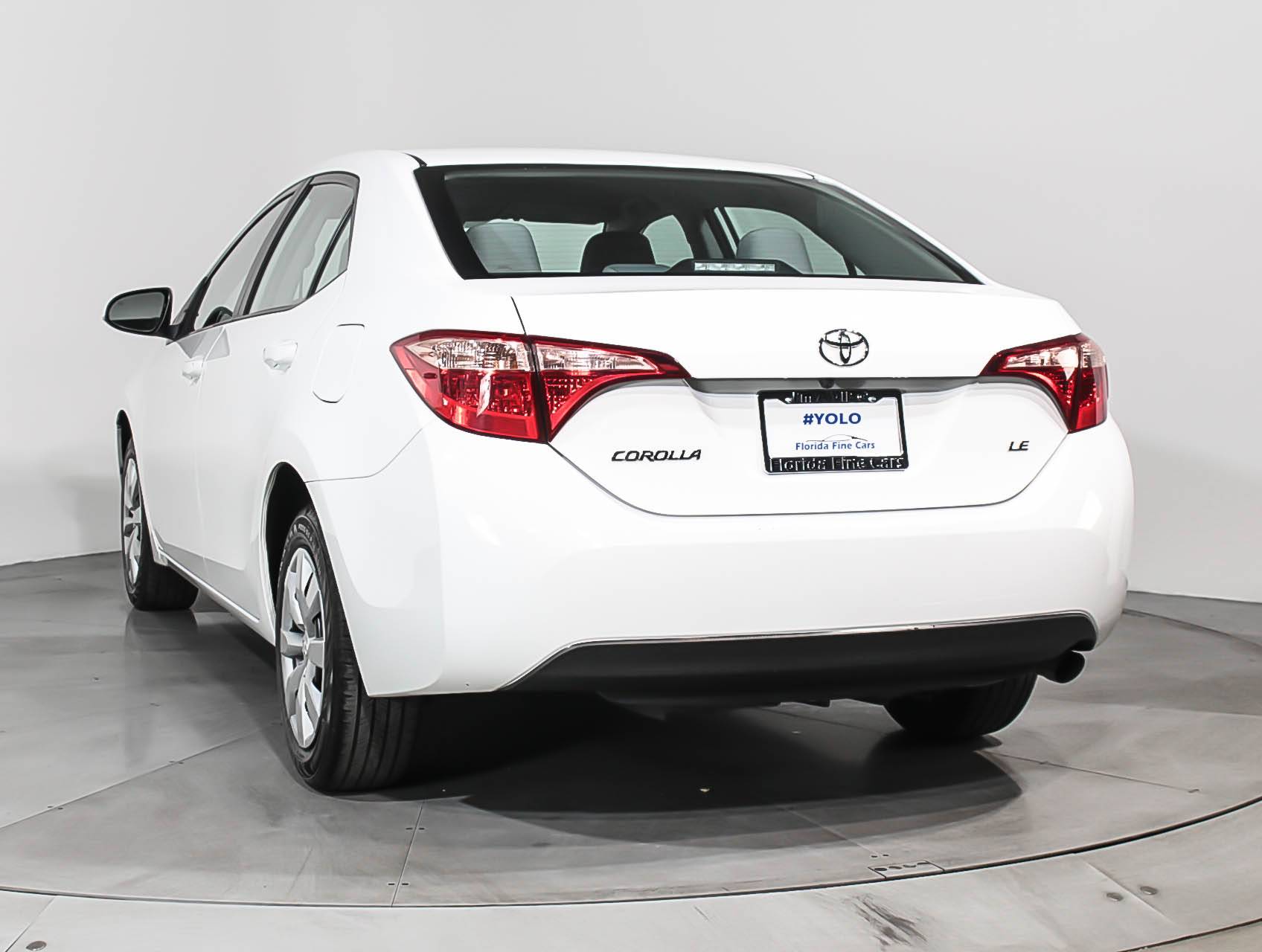 Florida Fine Cars - Used TOYOTA COROLLA 2017 MIAMI Le