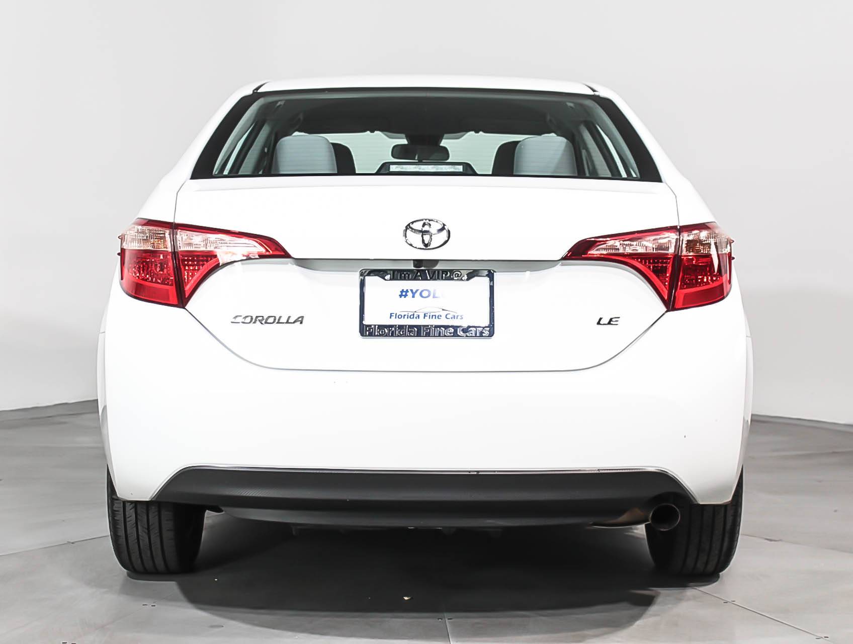 Florida Fine Cars - Used TOYOTA COROLLA 2017 MIAMI Le