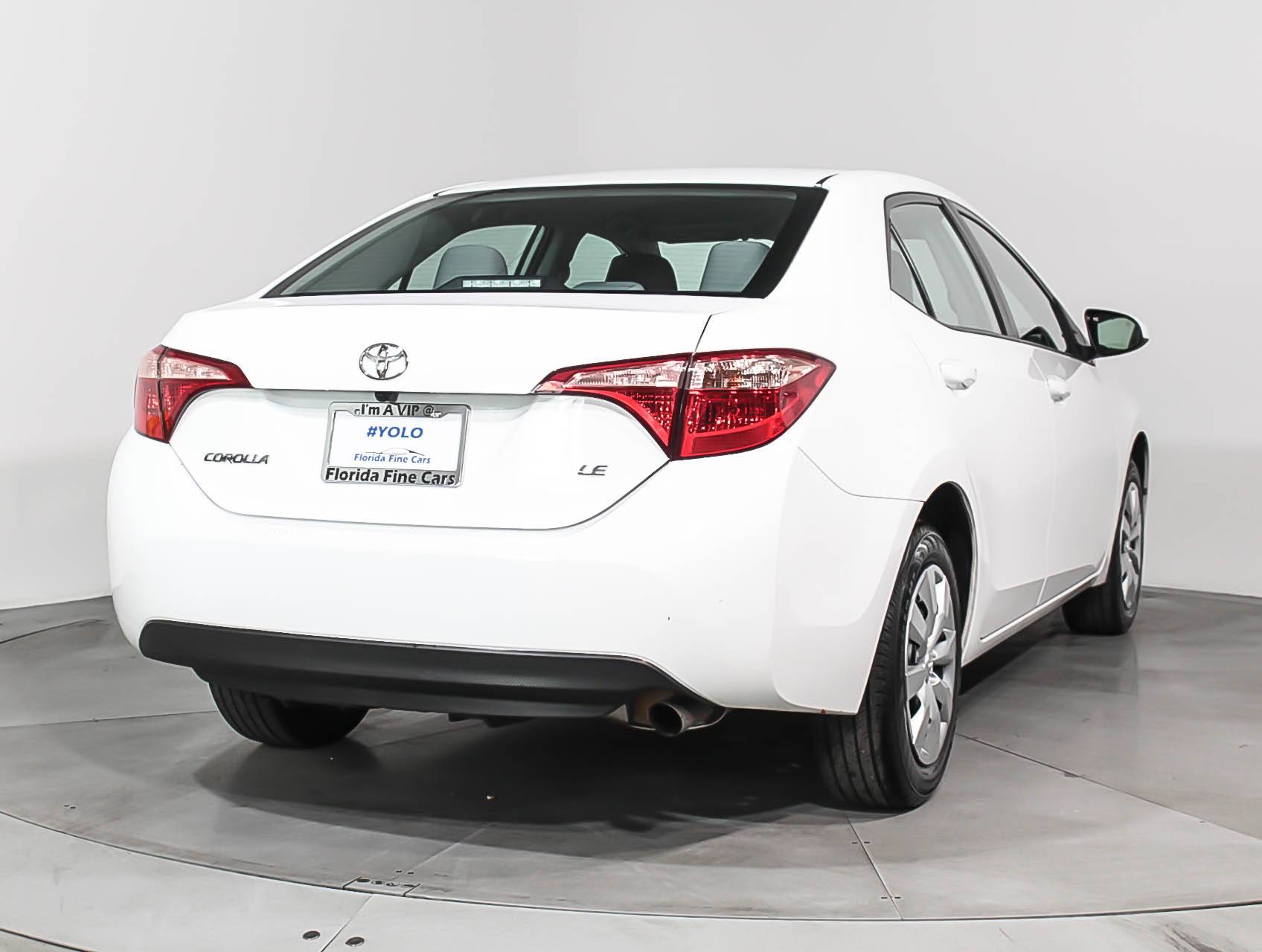 Florida Fine Cars - Used TOYOTA COROLLA 2017 MIAMI Le