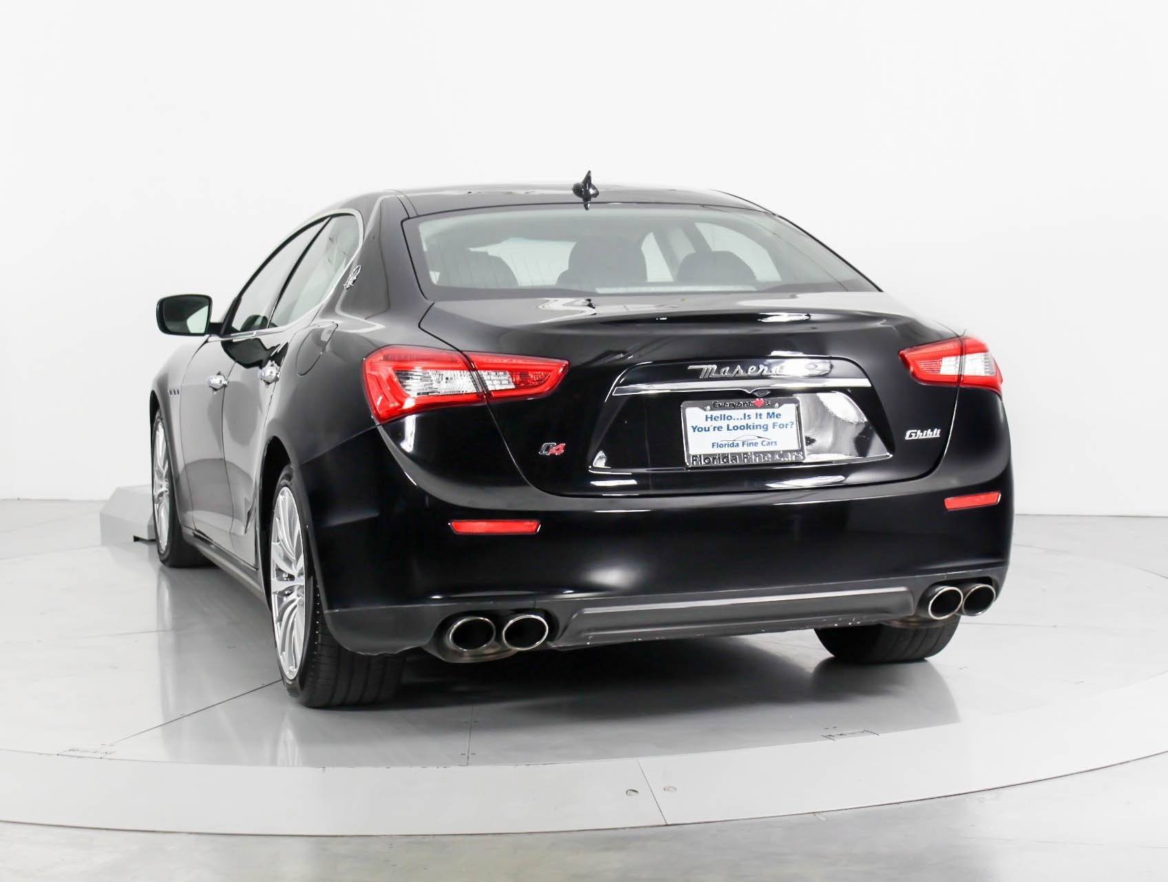 Florida Fine Cars - Used MASERATI GHIBLI 2015 MIAMI S Q4