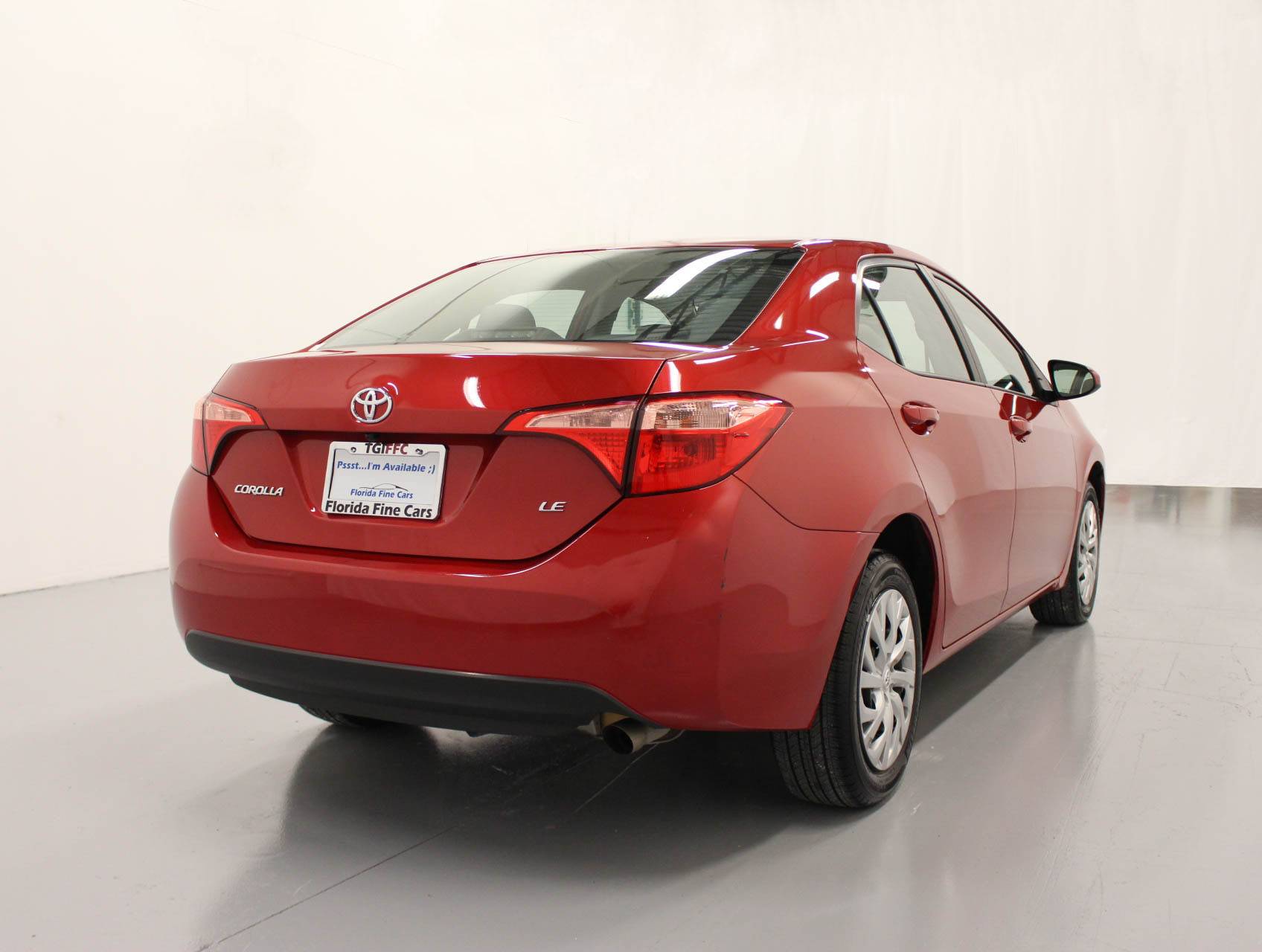 Florida Fine Cars - Used TOYOTA COROLLA 2018 MIAMI Le