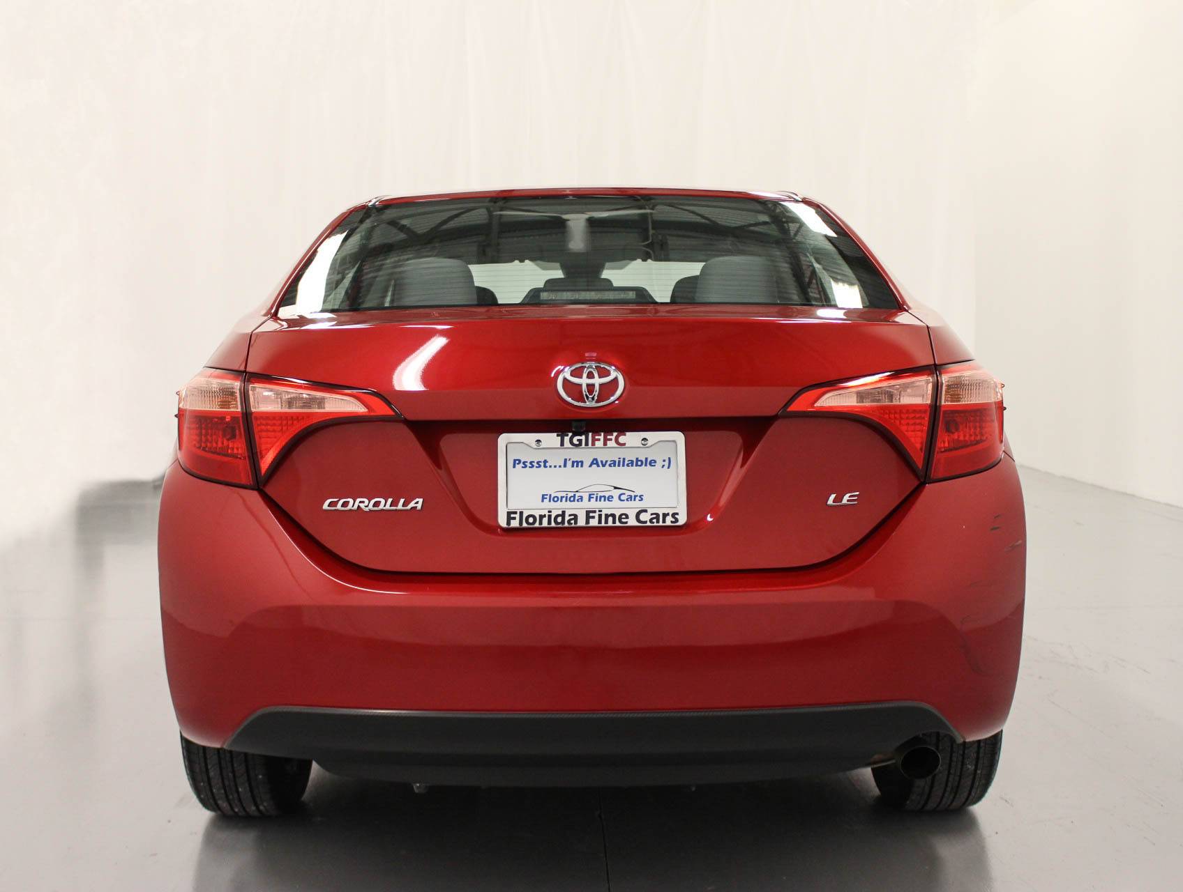 Florida Fine Cars - Used TOYOTA COROLLA 2018 MIAMI Le