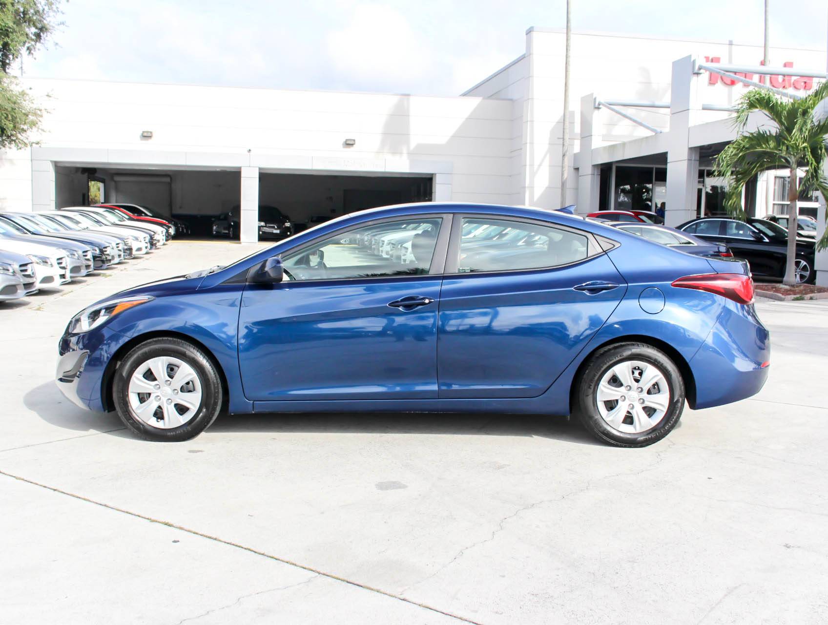 Florida Fine Cars - Used HYUNDAI ELANTRA 2015 MIAMI Se