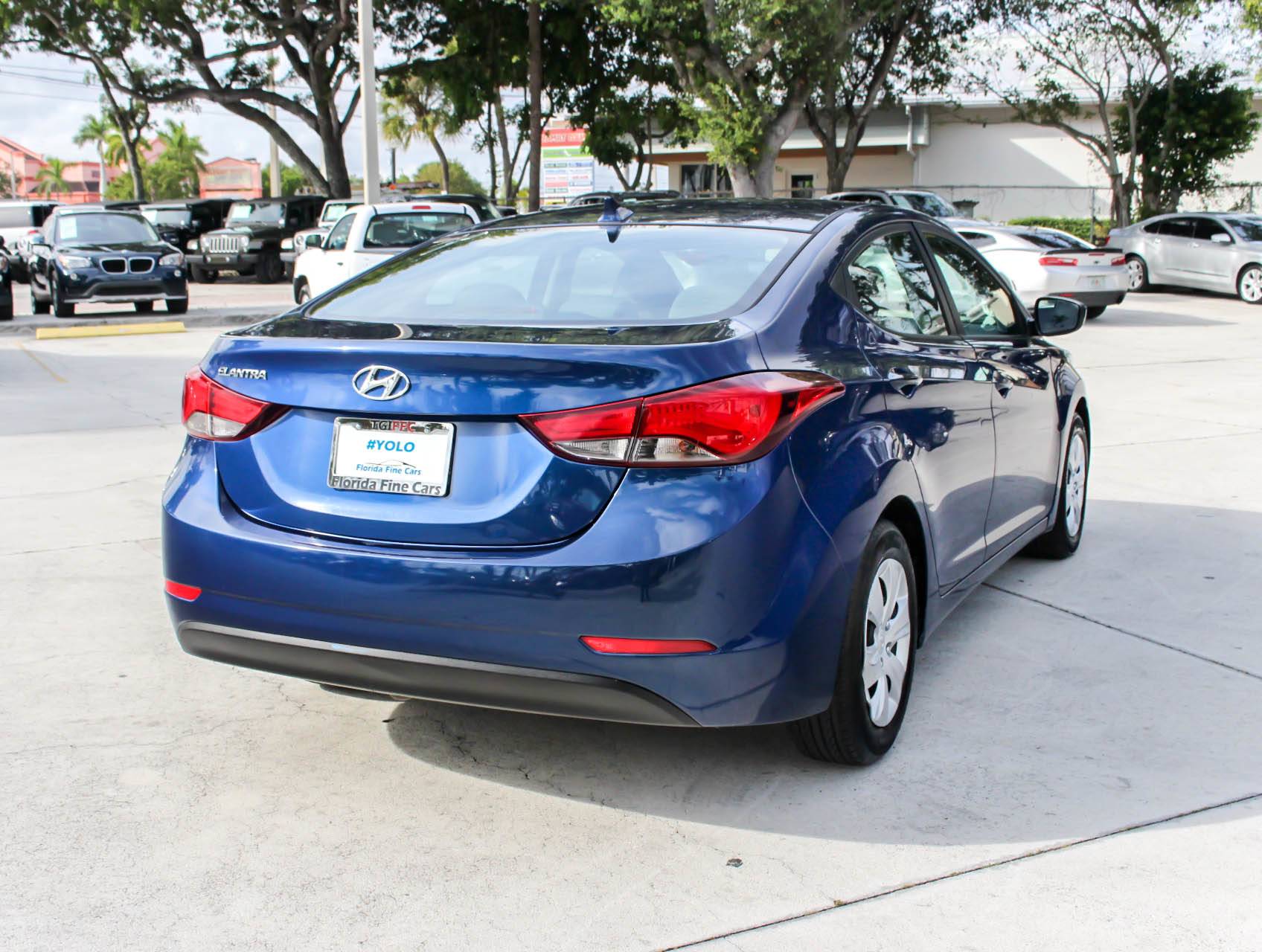 Florida Fine Cars - Used HYUNDAI ELANTRA 2015 MIAMI Se